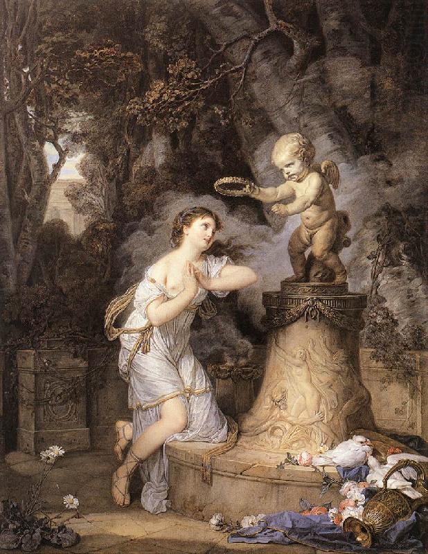 Votive Offering to Cupid ghf, GREUZE, Jean-Baptiste